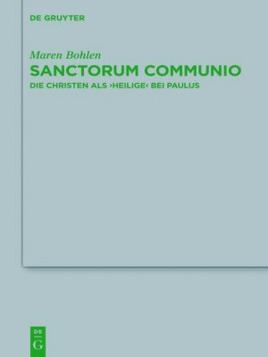 cover image of Sanctorum Communio
